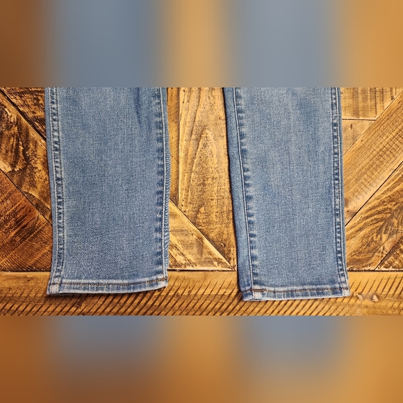 Madewell Mid Rise Stovepipe Jeans New Without Tags Size 26 - Picture 3 of 11